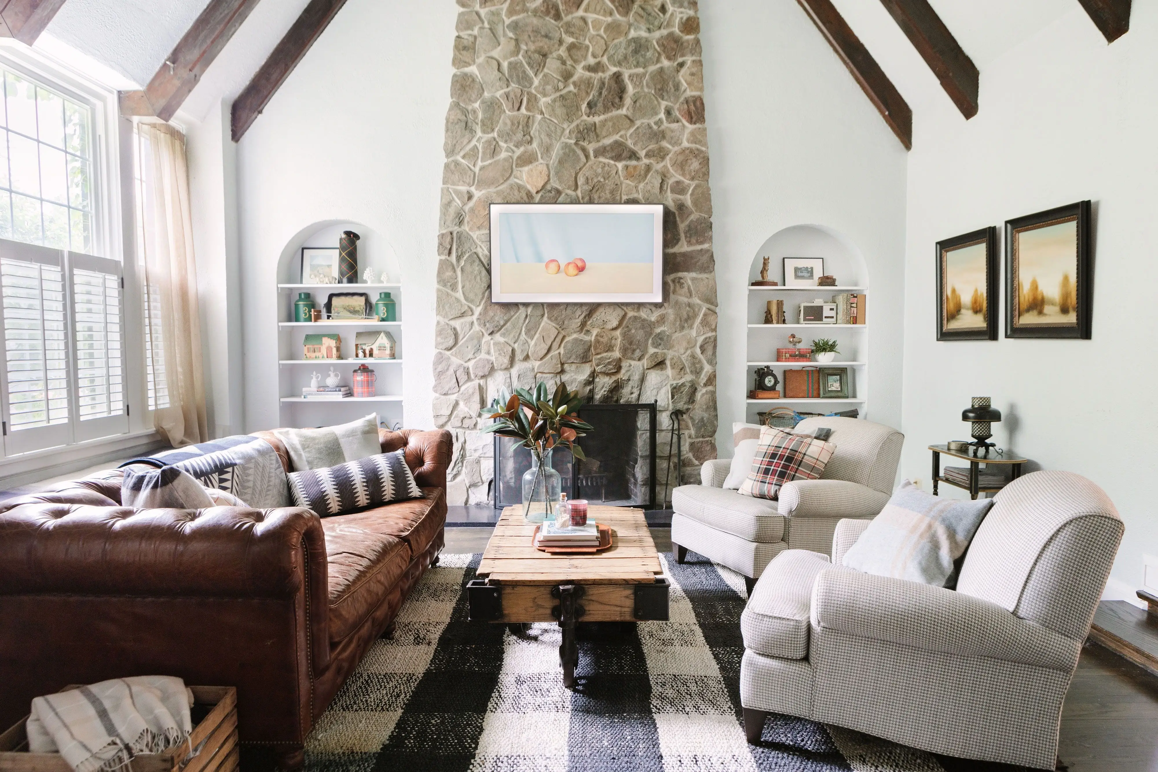 Country Style Living Rooms