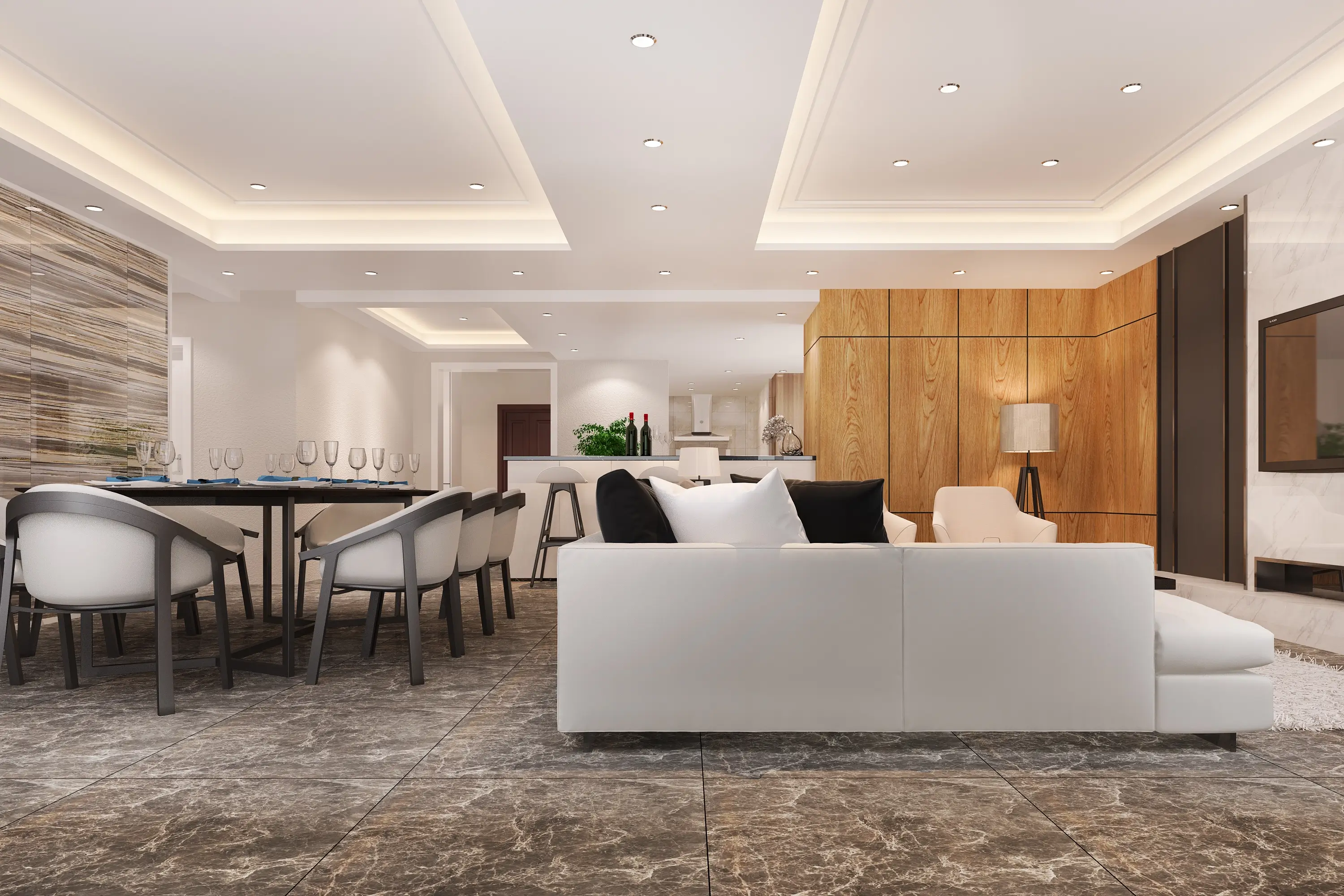 Living Room False Ceilings