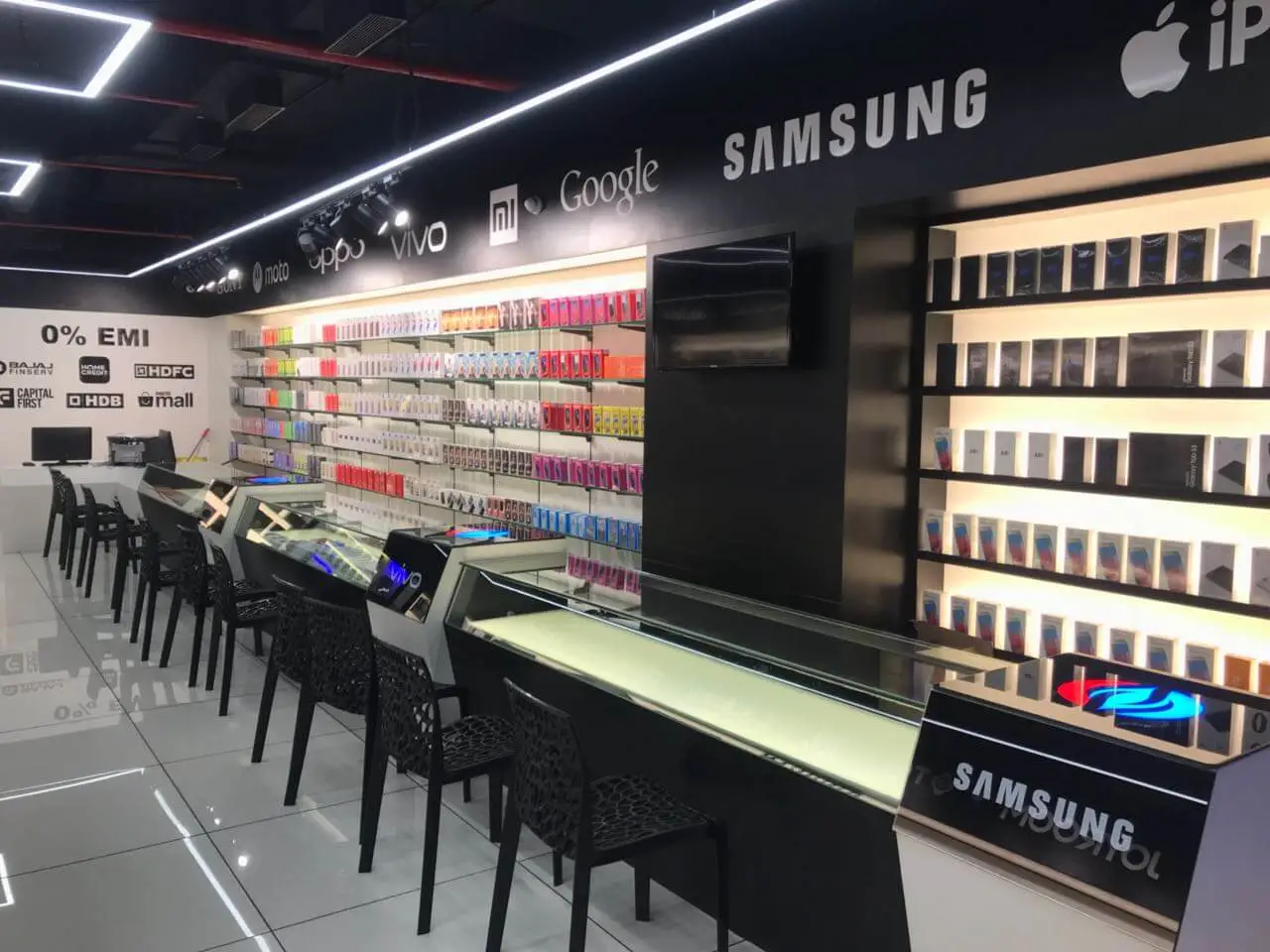 mobile shop interior