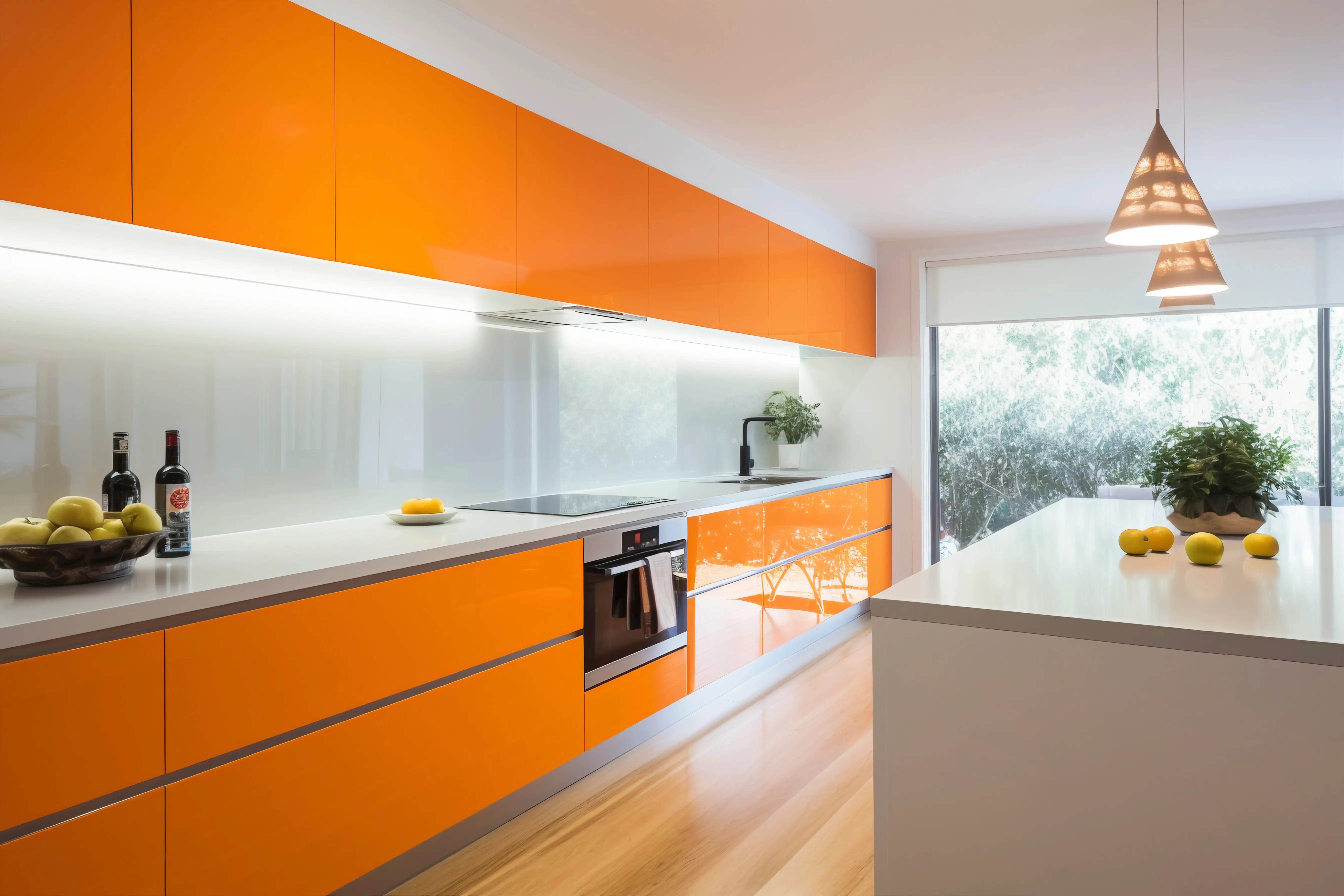 Straight Kitchen