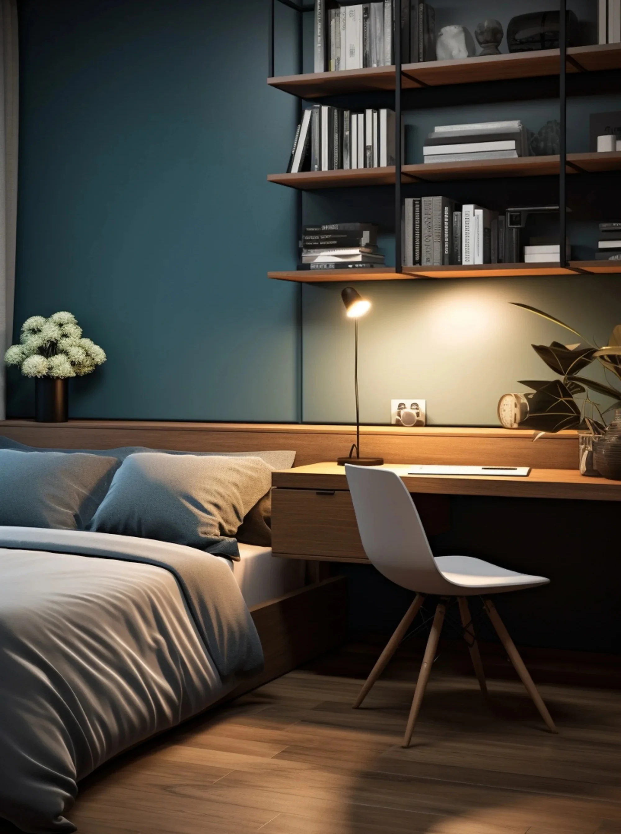 study room interior
