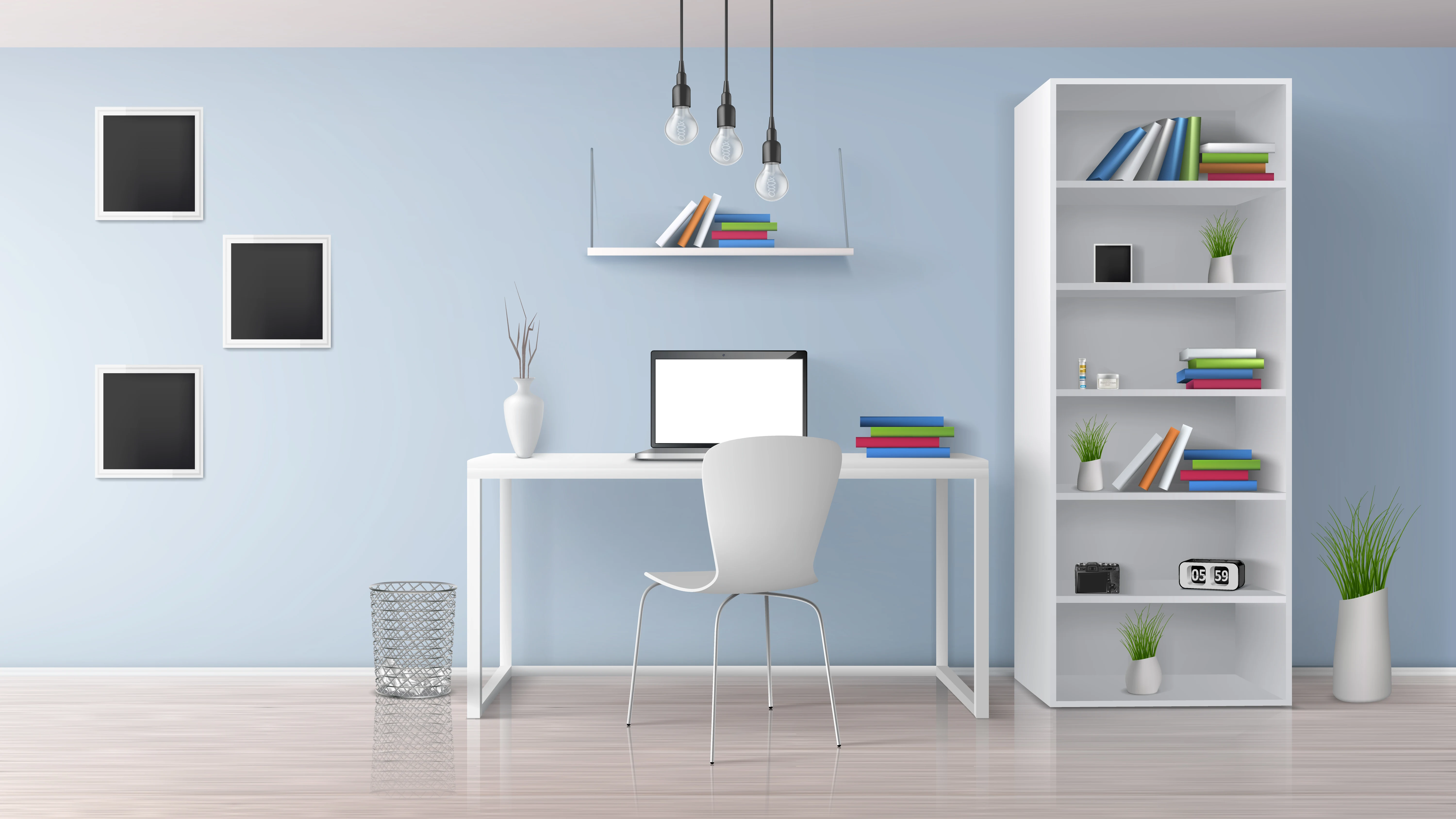 study room interior