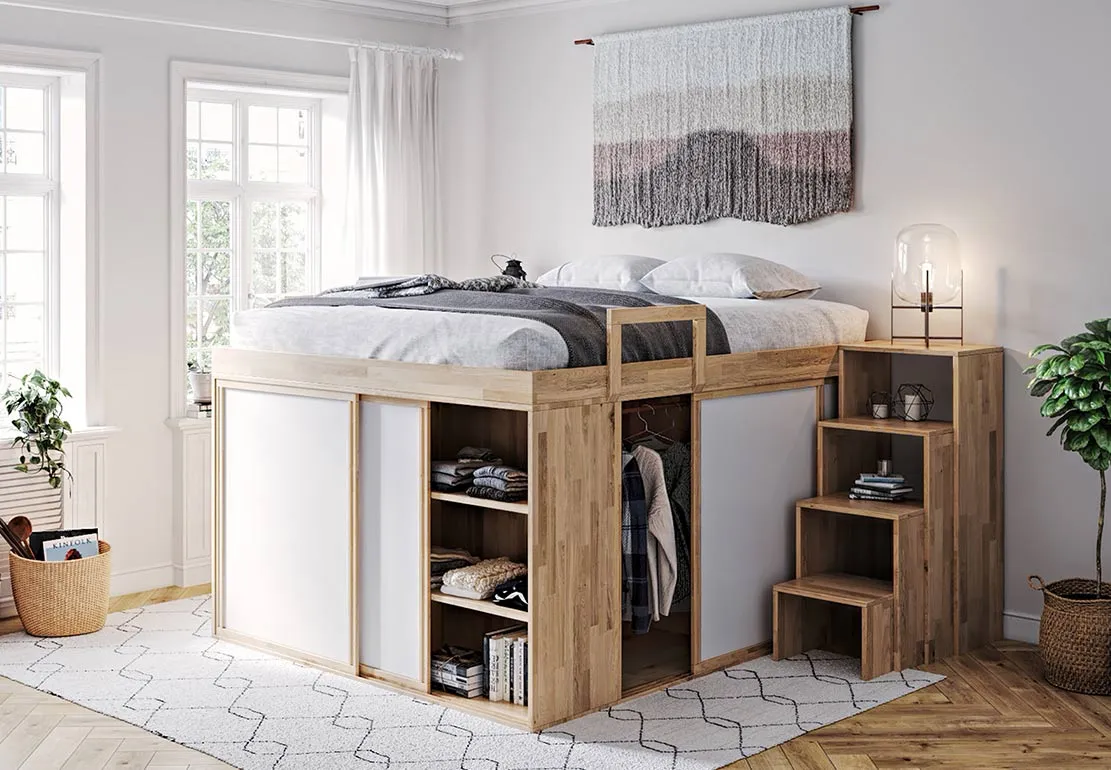 Wardrobes with Bed Lofts